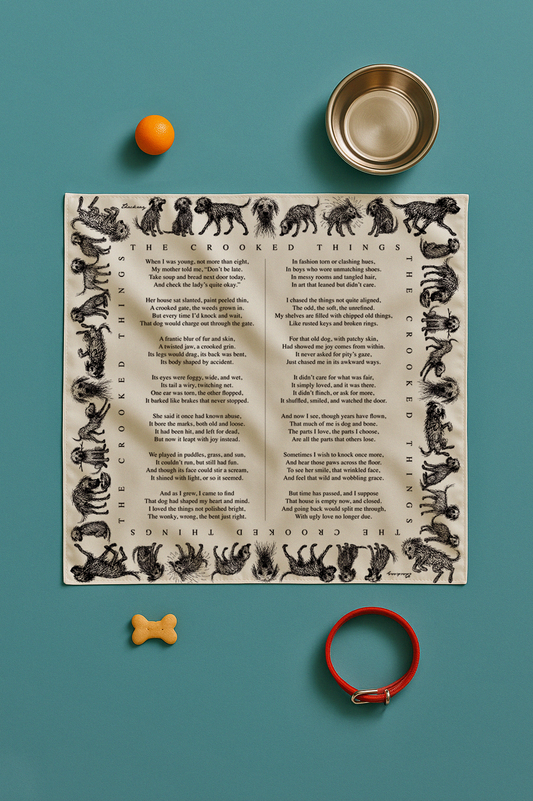 The Crooked Things – Limited Edition Silk Scarf by Thackray