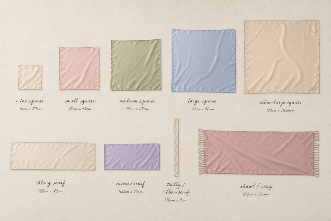 What Size Should a Silk Scarf Be?