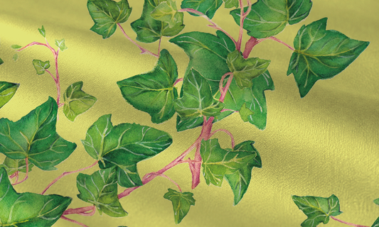 Endure Ivy Silk Scarf in limited-edition mulberry silk twill by Thackray of England.