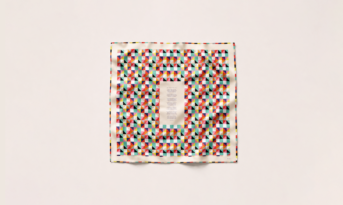 My Wish for You Silk Scarf