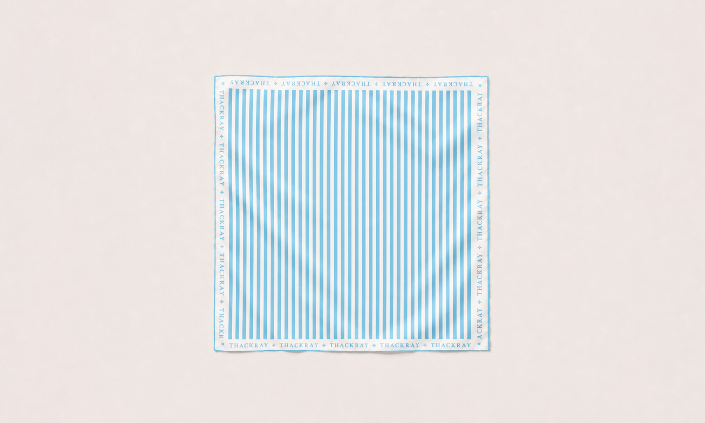 The Deckchair at Llandudno Silk Scarf