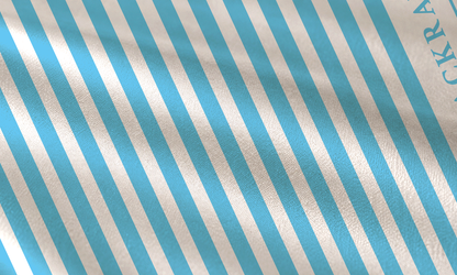 The Deckchair at Llandudno Silk Scarf artwork by Thackray of England.