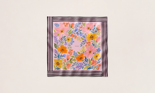 The Garden at Woodley Silk Scarf