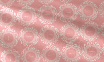 The Powder Pink Jewellery Box Silk Scarf