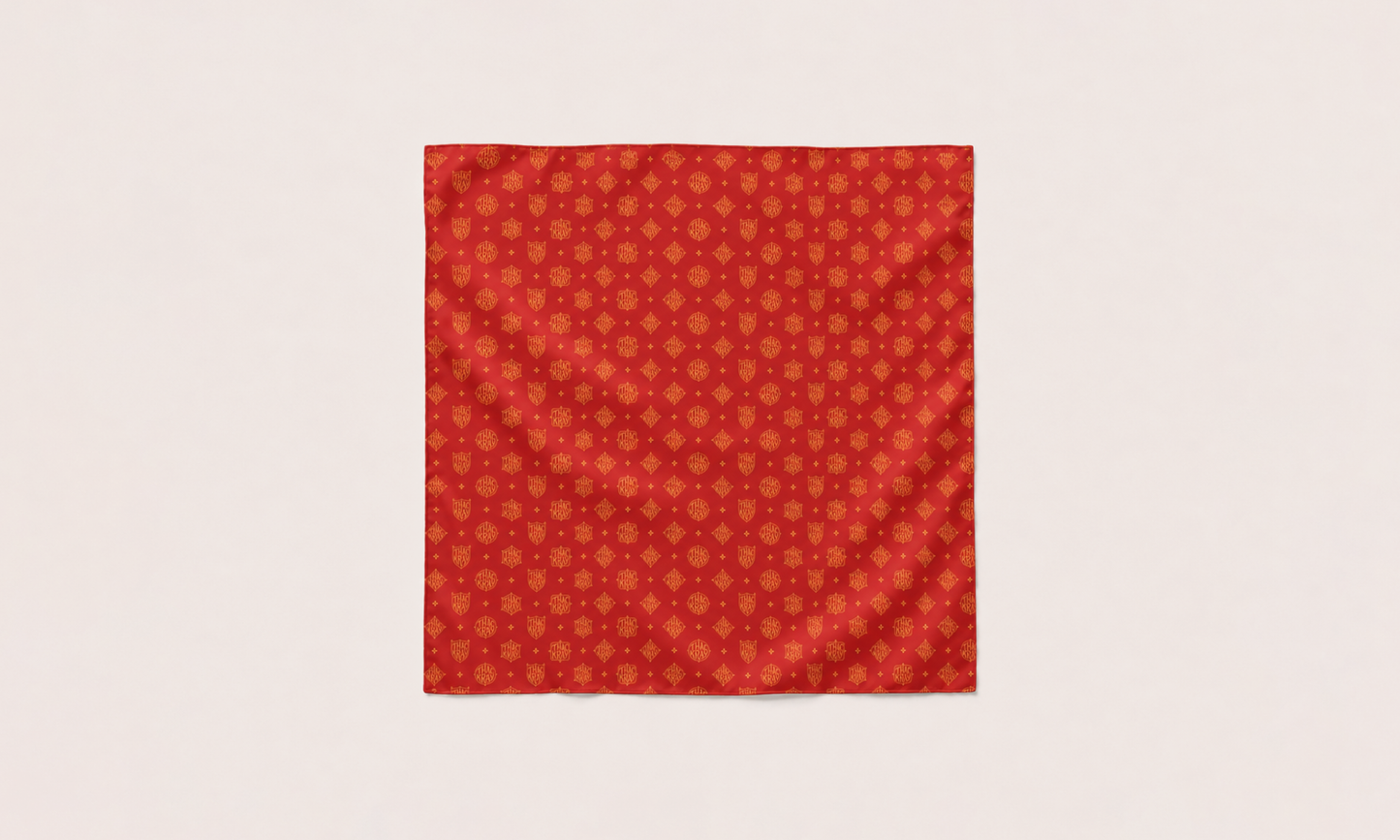 The Thackray Signature Silk Scarf