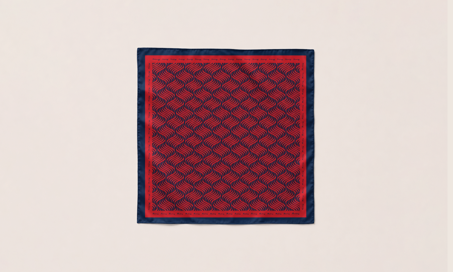 Blackpool Rock Silk Scarf