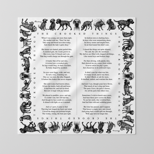 The Crooked Things – Limited Edition Silk Scarf by Thackray